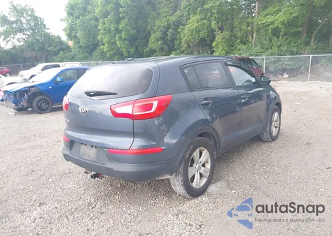 2013 Kia Sportage Lx из США, поврежденный, VIN KNDPB3A25D7365247